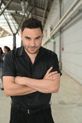 Schauspieler Lars Steinhöfel posiert beim grossen Fantreffen und Preisverleihung der RTL Serie Unter Uns