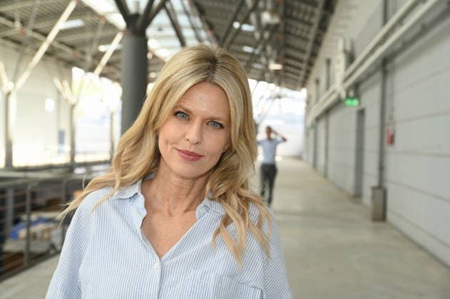 Schauspielerin Miriam Lahnstein posiert beim grossen Fantreffen und Preisverleihung der RTL Serie Unter Uns