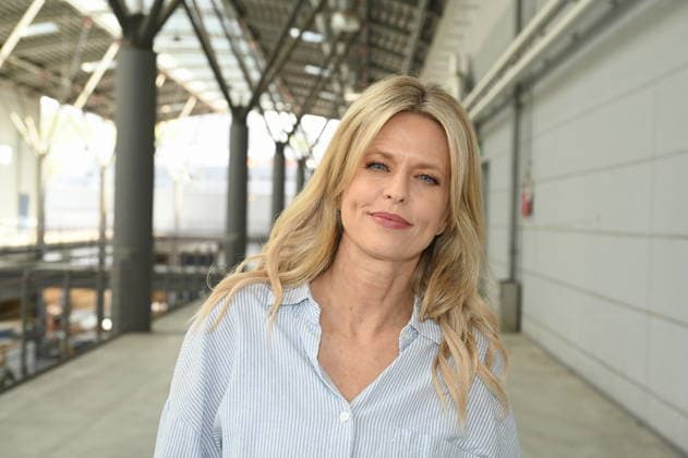 Schauspielerin Miriam Lahnstein posiert beim grossen Fantreffen und Preisverleihung der RTL Serie Unter Uns