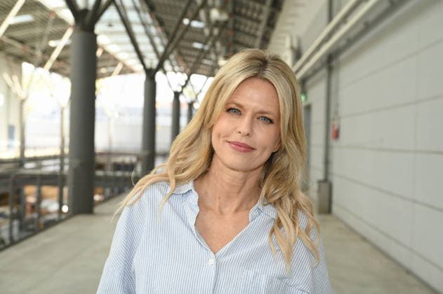 Schauspielerin Miriam Lahnstein posiert beim grossen Fantreffen und Preisverleihung der RTL Serie Unter Uns