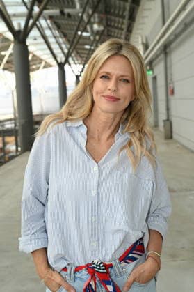 Schauspielerin Miriam Lahnstein posiert beim grossen Fantreffen und Preisverleihung der RTL Serie Unter Uns