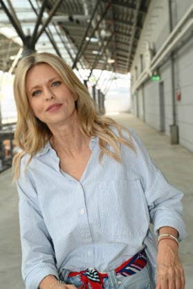 Schauspielerin Miriam Lahnstein posiert beim grossen Fantreffen und Preisverleihung der RTL Serie Unter Uns