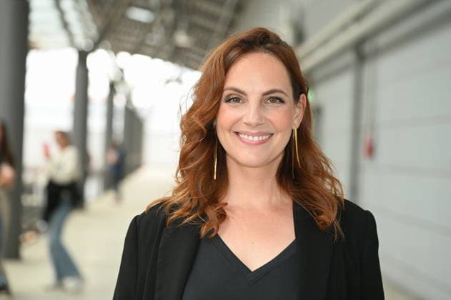 Schauspielerin Marie Zielcke posiert beim grossen Fantreffen und Preisverleihung der RTL Serie Unter Uns
