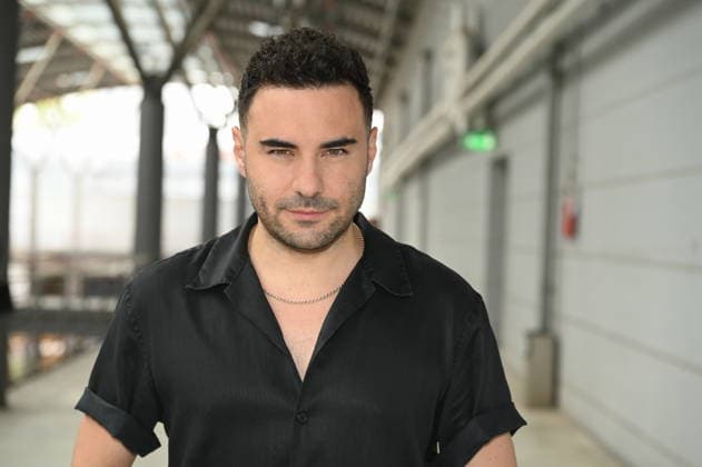 Schauspieler Lars Steinhöfel posiert beim grossen Fantreffen und Preisverleihung der RTL Serie Unter Uns