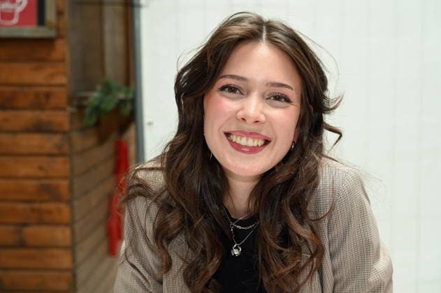 Schauspielerin Maira Kellers posiert beim grossen Fantreffen und Preisverleihung der RTL Serie Unter Uns