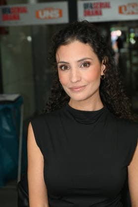 Schauspielerin Nadine Menz posiert beim grossen Fantreffen und Preisverleihung der RTL Serie Unter Uns