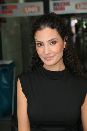 Schauspielerin Nadine Menz posiert beim grossen Fantreffen und Preisverleihung der RTL Serie Unter Uns