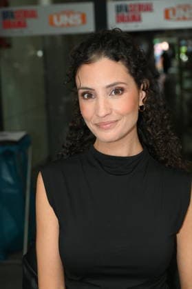 Schauspielerin Nadine Menz posiert beim grossen Fantreffen und Preisverleihung der RTL Serie Unter Uns