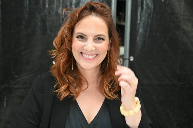 Schauspielerin Marie Zielcke posiert beim grossen Fantreffen und Preisverleihung der RTL Serie Unter Uns