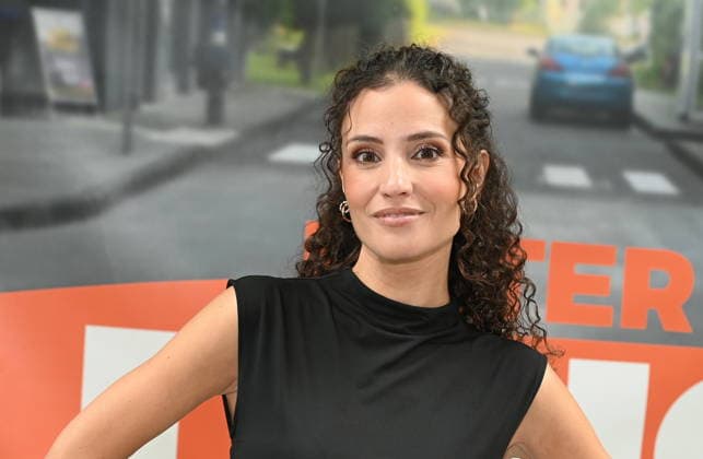 Schauspielerin Nadine Menz posiert beim grossen Fantreffen und Preisverleihung der RTL Serie Unter Uns