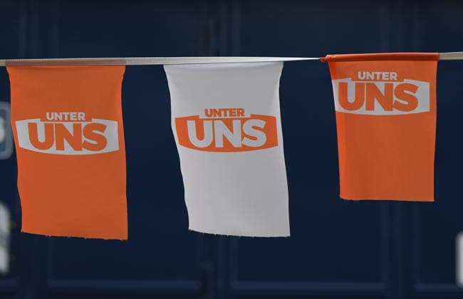 Logo, Schriftzug der RTL Serie Unter Uns