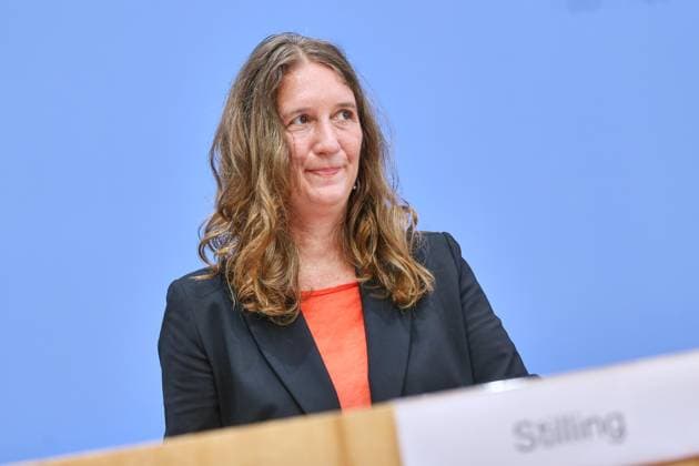 Berlin, Deutschland, 01.09.2026: Bundespressekonferenz: Wohnungskrise wird zur Sozialstaatskrise: Mieterbund legt aktuellen Mietenreport vor: Gwendolyn Stilling, GKS Consult, Autorin des Mietenreports 2026 *** Berlin, Germany, September 1, 2026 Federal Press Conference: Housing Crisis Becomes a Crisis for the Welfare State Tenants Association Presents Its Latest Rent Report Gwendolyn Stilling, GKS Consult, Author of the 2026 Rent Report Copyright: xdtsxNachrichtenagenturx dts_132229