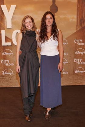 31.08.2026, Lea Drinda, Soma Pysall zur Premiere von City of Blood, Kino International, Berlin, Berlin Berlin