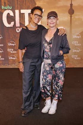 31.08.2026, Mo Asumang, Jiska Morgenthal zur Premiere von City of Blood, Kino International, Berlin, Berlin Berlin