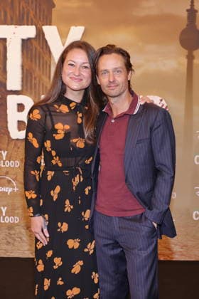 31.08.2026, Annie Mosebach, Tom Schilling zur Premiere von City of Blood, Kino International, Berlin, Berlin Berlin