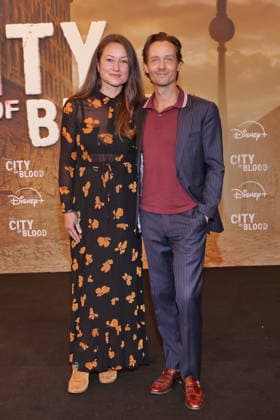 31.08.2026, Annie Mosebach, Tom Schilling zur Premiere von City of Blood, Kino International, Berlin, Berlin Berlin