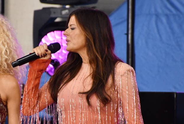 NEW YORK, NY- SEPTEMBER 1: Kimberly Schlapman pictured as Little Big Town performs on NBC™s Today Citi Concert Series at Today Plaza on September 1, 2026 in New York City. Copyright: xmpi099 MediaPunchx