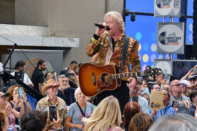 NEW YORK, NY- SEPTEMBER 1: Philip Sweet pictured as Little Big Town performs on NBC™s Today Citi Concert Series at Today Plaza on September 1, 2026 in New York City. Copyright: xmpi099 MediaPunchx