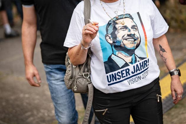 Demokratiefest Haldensleben mit dem AfD-Spitzenkandidaten Ulrich Siegmund, der rund drei Stunden vor Ort teilnimmt;Wahlkampfveranstaltung AfD Demokratiefest in Haldensleben Landtagswahl Sachsen-Anhalt 2026, Haldensleben Sachsen-Anhalt Deutschland Schützenhaus der Schützengilde *** Haldensleben Democracy Festival featuring AfD lead candidate Ulrich Siegmund, who will be on site for about three hours; AfD campaign event at the Democracy Festival in Haldensleben; 2026 Saxony-Anhalt state election; Haldensleben, Saxony-Anhalt, Germany; the Schützenhaus of the Schützengilde