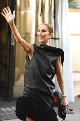 Celine Dion Outside The Royal Monceau - Paris Celine Dion outside the Le Royal Monceau hotel greeted by her fans who sing her one of her songs in Paris, France on September 1, 2026. Photo by Florian Poitout ABACAPRESS.COM Paris France  Copyright: xPoitoutxFlorian ABACAx