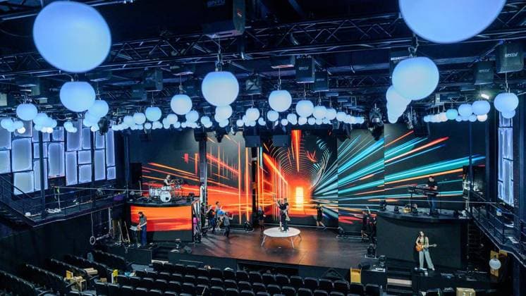 Essen: Proben zur neuen Show Groove im GOP ** NUR FÜR REDAKTIONELLE ZWECKE ** EDITORIAL USE ONLY **<p>Bei den Proben zur neuen Show Groove am Dienstag, den 1. September 2026, im GOP Artistical Theater an der Rottstraße in Essen. Deutschland NRW Bochum Copyright: UwexErnst