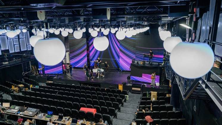 Essen: Proben zur neuen Show Groove im GOP ** NUR FÜR REDAKTIONELLE ZWECKE ** EDITORIAL USE ONLY **<p>Bei den Proben zur neuen Show Groove am Dienstag, den 1. September 2026, im GOP Artistical Theater an der Rottstraße in Essen. Deutschland NRW Bochum Copyright: UwexErnst