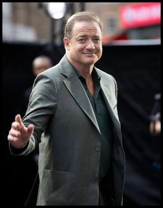 . 01 09 2026. London, United Kingdom. Brendan Fraser, who plays General Dwight Eisenhower, arriving at the Pressure premiere in London.  xStephenxLockx xi-Imagesx IIM-26973-0019
