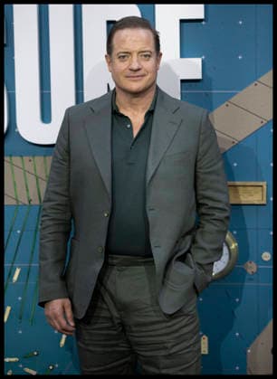 . 01 09 2026. London, United Kingdom. Brendan Fraser, who plays General Dwight Eisenhower, arriving at the Pressure premiere in London.  xStephenxLockx xi-Imagesx IIM-26973-0024