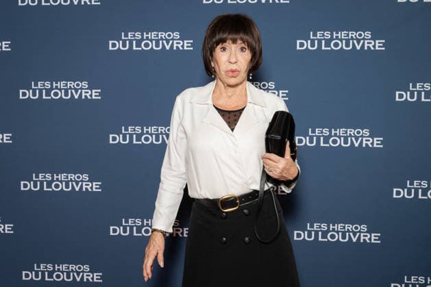 Les Heros Du Louvre Premiere - Paris AJ French actress Daniele Evenou attend the photocell of the « Les Heros Du Louvre » Paris Premiere at Cinema l Arlequin on September 1, 2026 in Paris, France. Photo by Alexis Jumeau ABACAPRESS.COM Paris France  Copyright: xJumeauxAlexis ABACAx