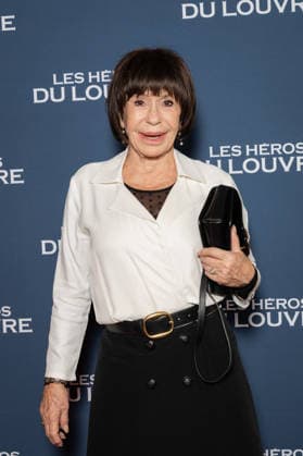 Les Heros Du Louvre Premiere - Paris AJ French actress Daniele Evenou attend the photocell of the « Les Heros Du Louvre » Paris Premiere at Cinema l Arlequin on September 1, 2026 in Paris, France. Photo by Alexis Jumeau ABACAPRESS.COM Paris France  Copyright: xJumeauxAlexis ABACAx