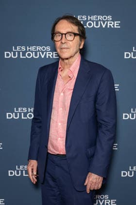 Les Heros Du Louvre Premiere - Paris AJ French actor Jean-Hugues Anglade attend the photocell of the « Les Heros Du Louvre » Paris Premiere at Cinema l Arlequin on September 1, 2026 in Paris, France. Photo by Alexis Jumeau ABACAPRESS.COM Paris France  Copyright: xJumeauxAlexis ABACAx
