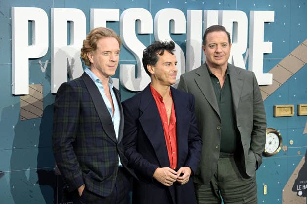 Celebrities attend the European premiere of Pressure in London, United Kingdom Featuring: Andrew Scott, Brendan Fraser, Damian Lewis Where: London, United Kingdom When: 01 Sep 2026 Credit: Cover Images EDITORIAL USE ONLY. NOT FOR USE BY NEWSPAPERS BASED IN THE UK. Copyright: xx coverimg55964584