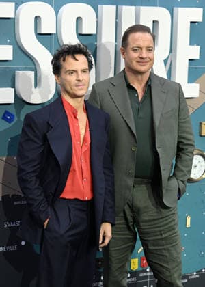 Celebrities attend the European premiere of Pressure in London, United Kingdom Featuring: Andrew Scott, Brendan Fraser Where: London, United Kingdom When: 01 Sep 2026 Credit: Cover Images EDITORIAL USE ONLY. NOT FOR USE BY NEWSPAPERS BASED IN THE UK. Copyright: xx coverimg55964586