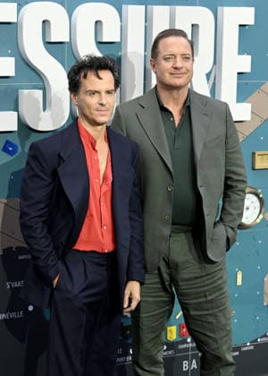 Celebrities attend the European premiere of Pressure in London, United Kingdom Featuring: Andrew Scott, Brendan Fraser Where: London, United Kingdom When: 01 Sep 2026 Credit: Cover Images EDITORIAL USE ONLY. NOT FOR USE BY NEWSPAPERS BASED IN THE UK. Copyright: xx coverimg55964588
