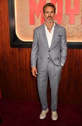 NEW YORK, NY - SEPTEMBER 1: Ryan Reynolds at the Apple TV Original film premiere of Mayday on September 1, 2026 at AMC Lincoln Square in New York City. Copyright: xmpi099x