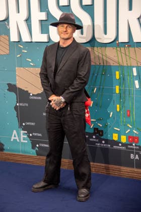 Pressure European Premiere at Odeon Luxe Leicester Square in London - 01 Sep 2026 Jamie Ramsay attends the European Premiere of Pressure at Odeon Luxe Leicester Square. London United Kingdom Copyright: xLoredanaxSangiulianox xSOPAxImagesx LSangiuliano-4923