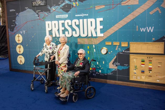 Pressure European Premiere at Odeon Luxe Leicester Square in London - 01 Sep 2026 Ruth Barnwell, Dorothea Barron and Marie Scott attend the European Premiere of Pressure at Odeon Luxe Leicester Square. London United Kingdom Copyright: xLoredanaxSangiulianox xSOPAxImagesx LSangiuliano-5010