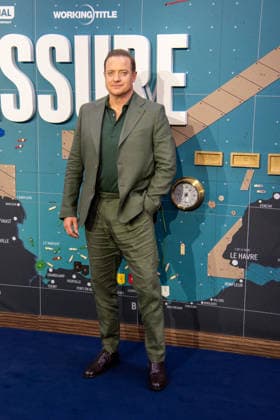 Pressure European Premiere at Odeon Luxe Leicester Square in London - 01 Sep 2026 Brendan Fraser attends the European Premiere of Pressure at Odeon Luxe Leicester Square. London United Kingdom Copyright: xLoredanaxSangiulianox xSOPAxImagesx LSangiuliano-5121