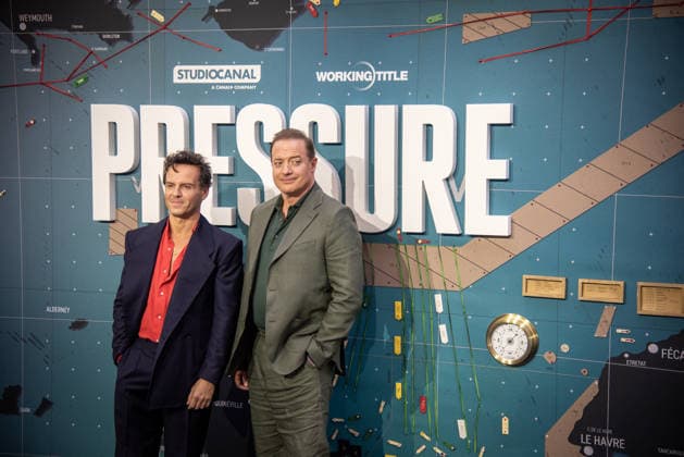 Pressure European Premiere at Odeon Luxe Leicester Square in London - 01 Sep 2026 Andrew Scott and Brendan Fraser attend the European Premiere of Pressure at Odeon Luxe Leicester Square. London United Kingdom Copyright: xLoredanaxSangiulianox xSOPAxImagesx LSangiuliano-5192