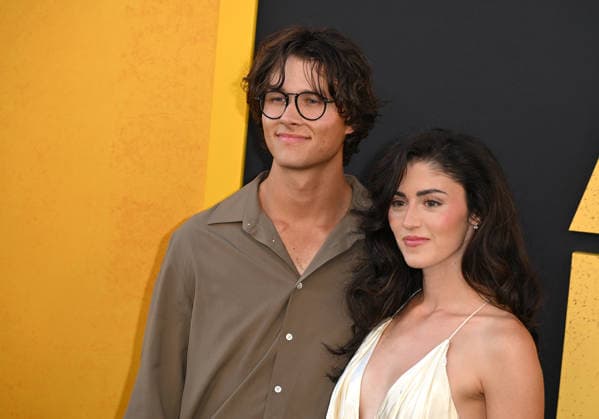 ˜By Any Means™ Los Angeles Premiere David Kushner and Nikki Mitchell arriving to the By Any Means Los Angeles premiere held at the Paramount Theatre on September 1, 2026 in Los Angeles, CA. Los Angeles Paramount Theatre California USA Copyright: xLeexWattx xAFF-USA.COMx