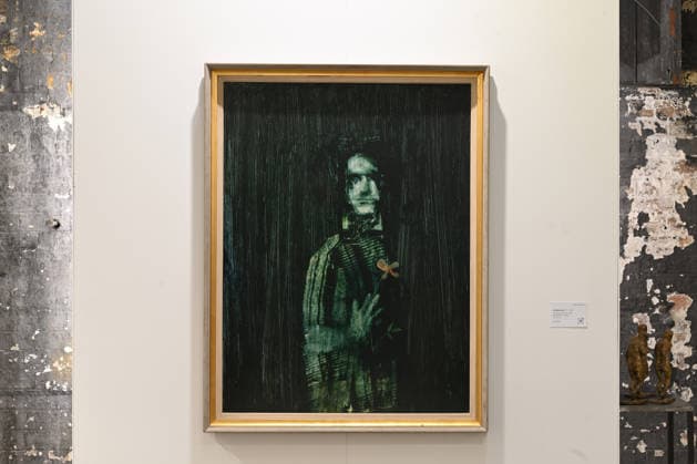 SYDNEY CONTEMPORARY MEDIA PREVIEW, ˜Self Portrait with Flower™ by Sidney Nolan during a preview of the 10th edition of the Sydney Contemporary Art Fair, at Carriageworks, in Sydney, Wednesday, September 2, 2026. ( NO ARCHIVING SYDNEY NSW AUSTRALIA  Copyright: xDEANxLEWINSx 20260902163005558176