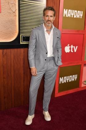 Apple TV Original Films’ Premiere Of Mayday Apple TV Original films’ premiere of Mayday on September 1, 2026 at AMC Lincoln Square in New York City. Credit: John Fycke AdMedia. 01 Sep 2026 Pictured: Ryan Reynolds.  Copyright: xThexMegaxAgencyxJohnxFycke AdMediax xMEGAx