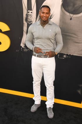 LOS ANGELES, CA - SEPTEMBER 1: Moneybagg Yo at the LA premiere of By Any Means on September 1, 2026 at Paramount Theatre in Los Angeles, California. Copyright: xJeffreyxMayerx
