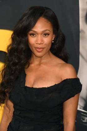 LOS ANGELES, CA - SEPTEMBER 1: Nicole Beharie at the LA premiere of By Any Means on September 1, 2026 at Paramount Theatre in Los Angeles, California. Copyright: xJeffreyxMayerx