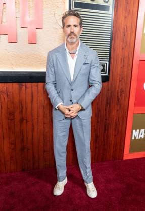 September 1, 2026, Bronx, New York, USA: Ryan Reynolds wearing suit by Brunello Cucinelli attends premiere of Apple TV Original Films Mayday at AMC Lincoln Square in New York, NY on September 1, 2026. Bronx USA - ZUMAr339 20260901_znp_r339_057 Copyright: xLevxRadinx