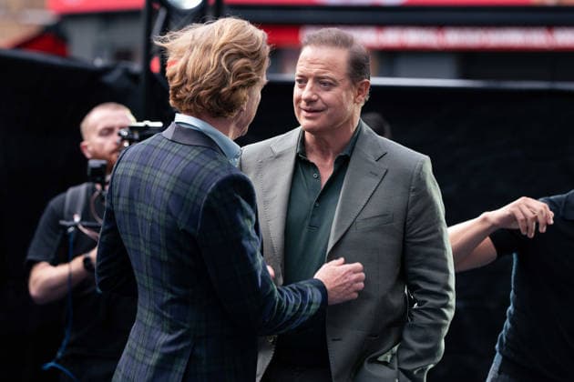 Pressure European Premiere - Arrivals Damian Lewis and Brendan Fraser attend the Pressure European Premiere at Odeon Luxe Leicester Square on September 01, 2026 in London, England., Credit:Lounis Tiar Avalon United Kingdom, London, Leicester Square  Copyright: xLounisxTiarx xAvalonx 1130007658