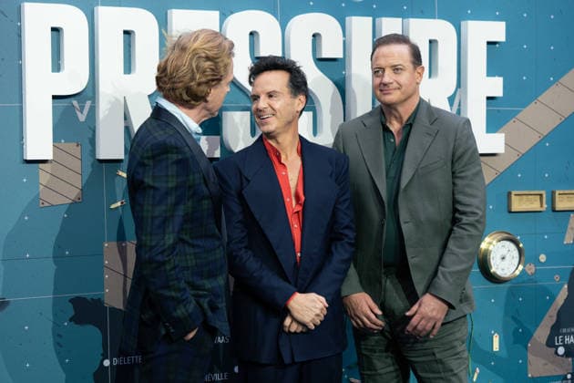 Pressure European Premiere - Arrivals Damian Lewis, Andrew Scott and Brendan Fraser attend the Pressure European Premiere at Odeon Luxe Leicester Square on September 01, 2026 in London, England., Credit:Lounis Tiar Avalon United Kingdom, London, Leicester Square  Copyright: xLounisxTiarx xAvalonx 1130007746