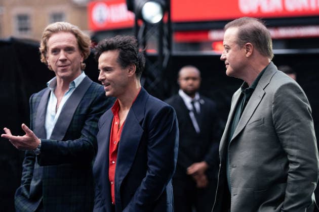 Pressure European Premiere - Arrivals Damian Lewis, Andrew Scott and Brendan Fraser attend the Pressure European Premiere at Odeon Luxe Leicester Square on September 01, 2026 in London, England., Credit:Lounis Tiar Avalon United Kingdom, London, Leicester Square  Copyright: xLounisxTiarx xAvalonx 1130007804