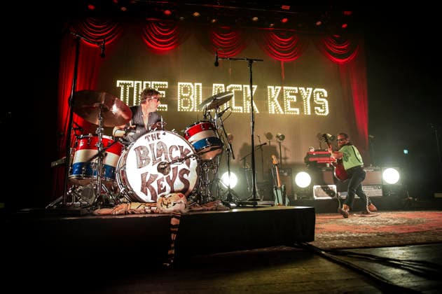 The Black Keys at O2 Academy Brixton 01 09 2026 American rock duo The Black Keys perform at O2 Academy Brixton in London on 1st September 2026 as part of their The Peaches n Kream World Tour 26 . Dan Auerbach lead vocals, guitars Patrick Carney drums, percussions, Credit:Zoran Veselinovic B4859 Avalon UK, London, O2 Academy Brixton  Copyright: xZoranxVeselinovicx xB4859x xAvalonx 1130011778