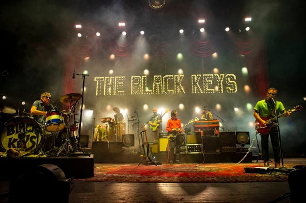 The Black Keys at O2 Academy Brixton 01 09 2026 American rock duo The Black Keys perform at O2 Academy Brixton in London on 1st September 2026 as part of their The Peaches n Kream World Tour 26 . Dan Auerbach lead vocals, guitars Patrick Carney drums, percussions, Credit:Zoran Veselinovic B4859 Avalon UK, London, O2 Academy Brixton  Copyright: xZoranxVeselinovicx xB4859x xAvalonx 1130011806